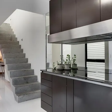 Chic Design With Roof Garden And Ac Apartment